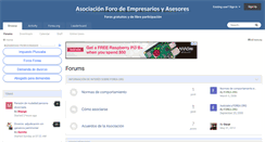 Desktop Screenshot of forea.org