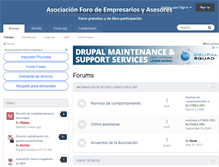 Tablet Screenshot of forea.org